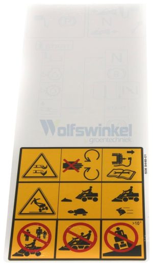 naljepnica "upozorenje"