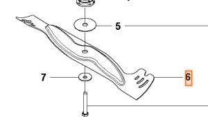 nož - H LC253 S/LC353 V