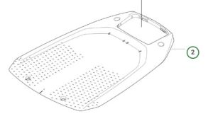 stanica za punjenje, podloga - H AM Aspire R4